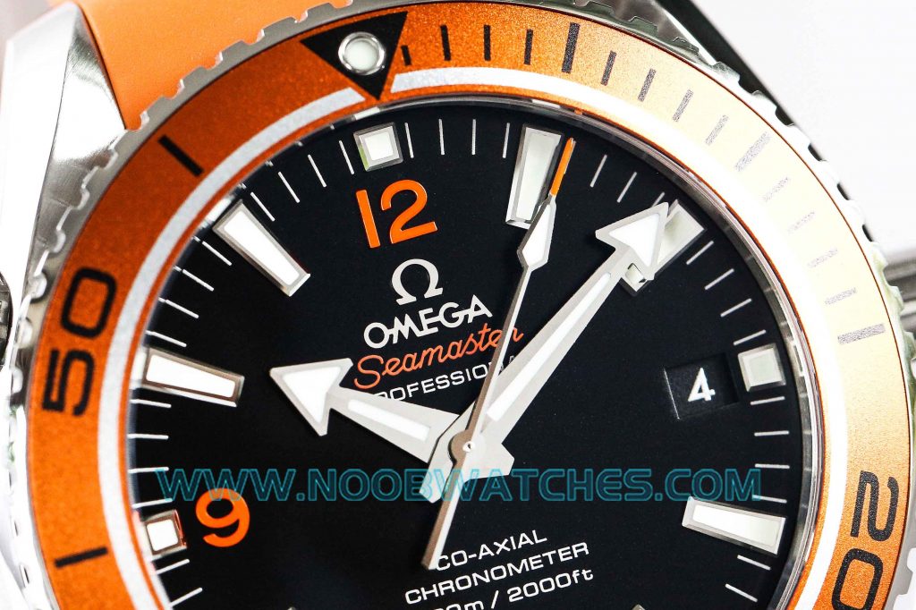 品鉴VS厂欧米茄海马600骚橙圈45.5MM复刻腕表做工如何