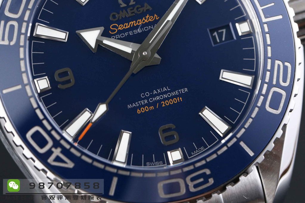 VS厂欧米茄海洋宇宙600米系列篮圈蓝面腕表做工如何