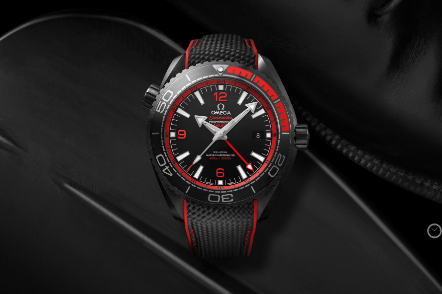 VS厂欧米茄海马系列海洋宇宙深海之黑红色款式腕表-神秘非凡