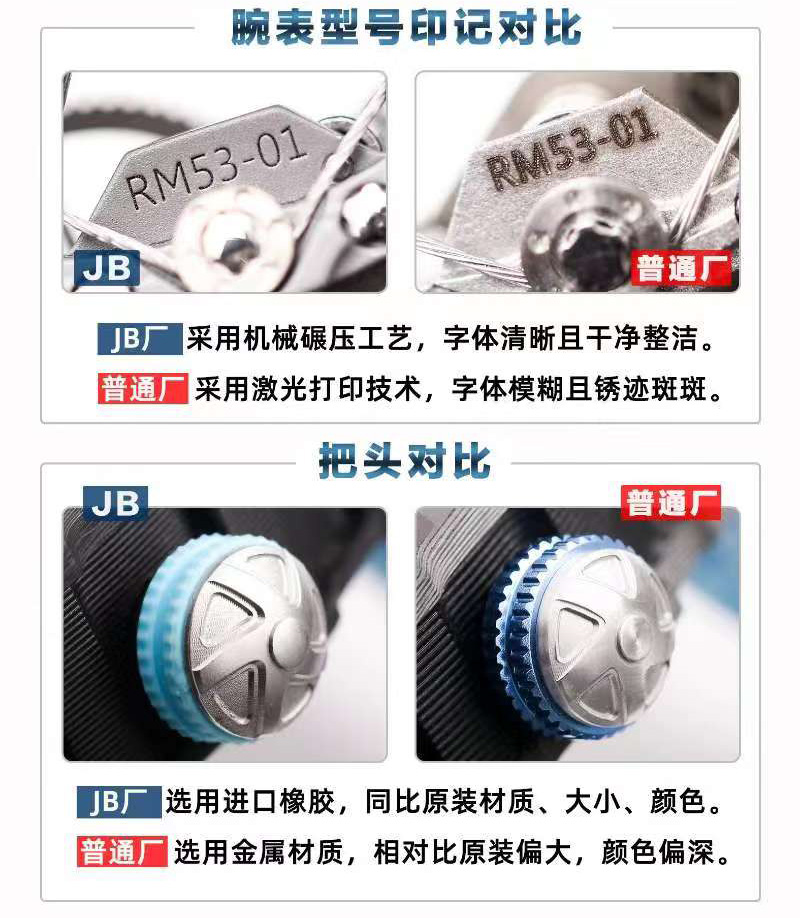 JB厂理查德米勒RM53-01升级版腕表做个如何-复刻腕表升级了什么地方