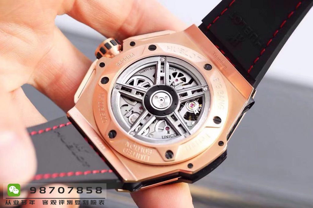 V6厂独家专有HUB UNICO 1288系列复刻机芯-V6厂宇舶复刻腕表做工如何