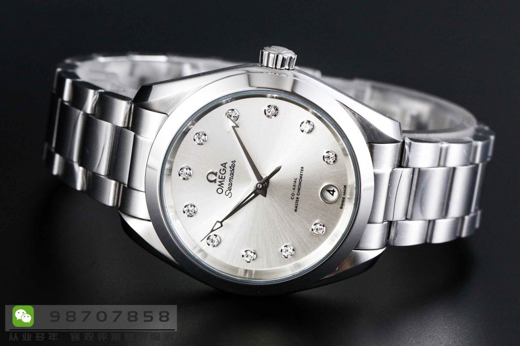 VS厂欧米茄海马系列34MM女装复刻腕表-白钻款式做工如何