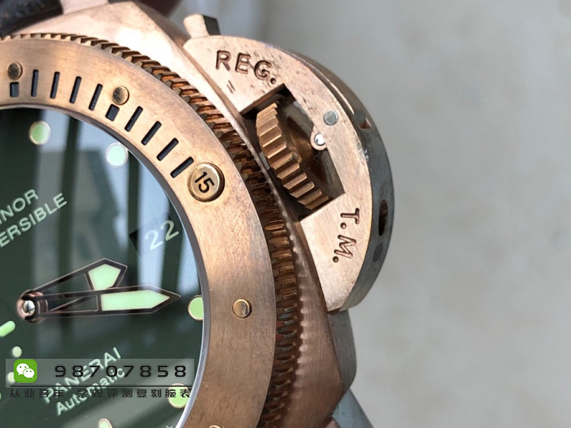 VS厂青铜沛纳海PAM382复刻腕表深度评测-特殊的青铜材质腕表