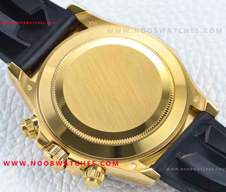 N厂劳力士迪通拿金壳陶瓷黑圈白面复刻腕表如何-搭载N厂4130机芯