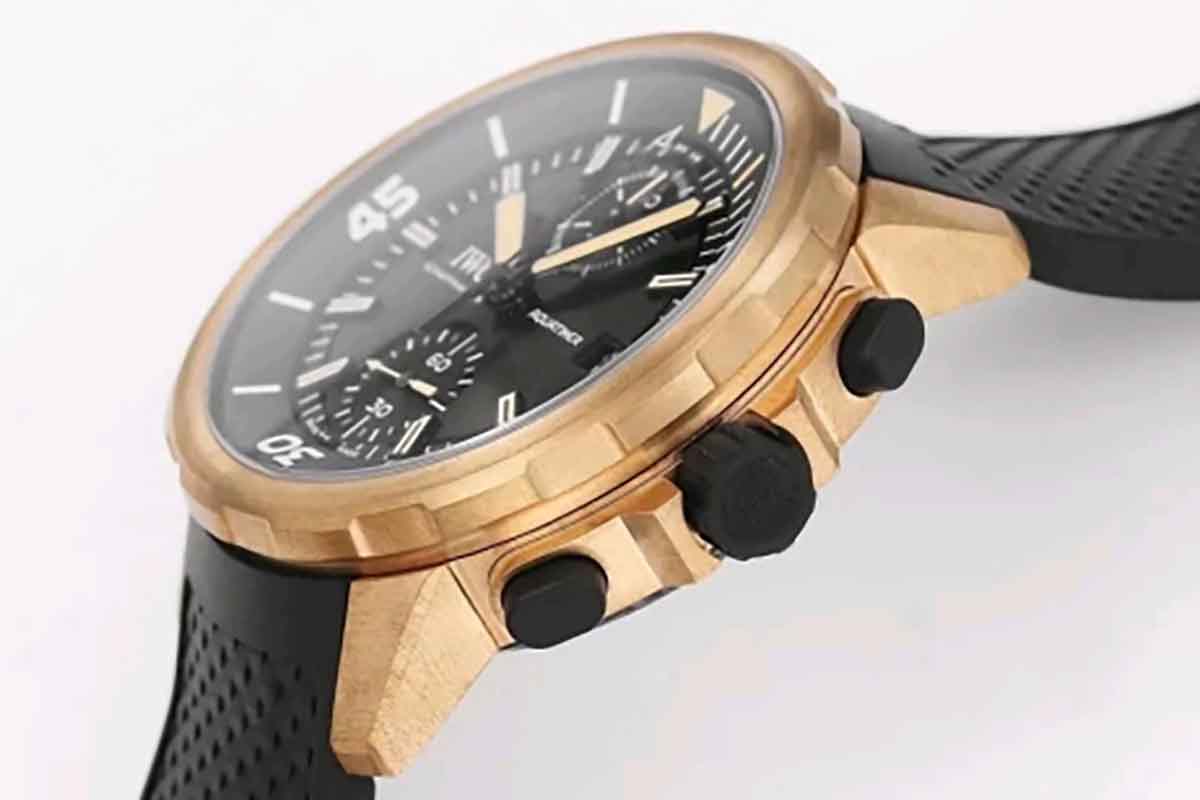 V6厂万国「青铜材质海洋计时系列」达尔文探险之旅复刻腕表做工细节评测
