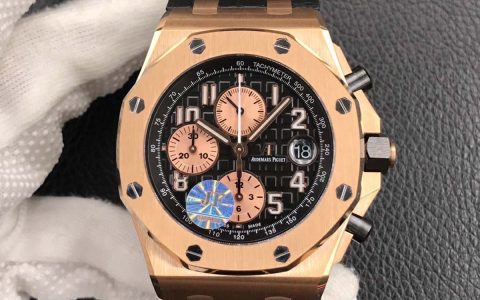 JF厂爱彼皇家橡树离岸型26470OR复刻腕表做工细节评测-品鉴复刻腕表