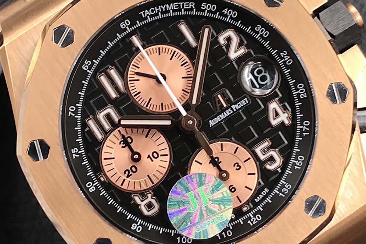 JF厂爱彼皇家橡树离岸型26470OR复刻腕表做工细节评测-品鉴复刻腕表