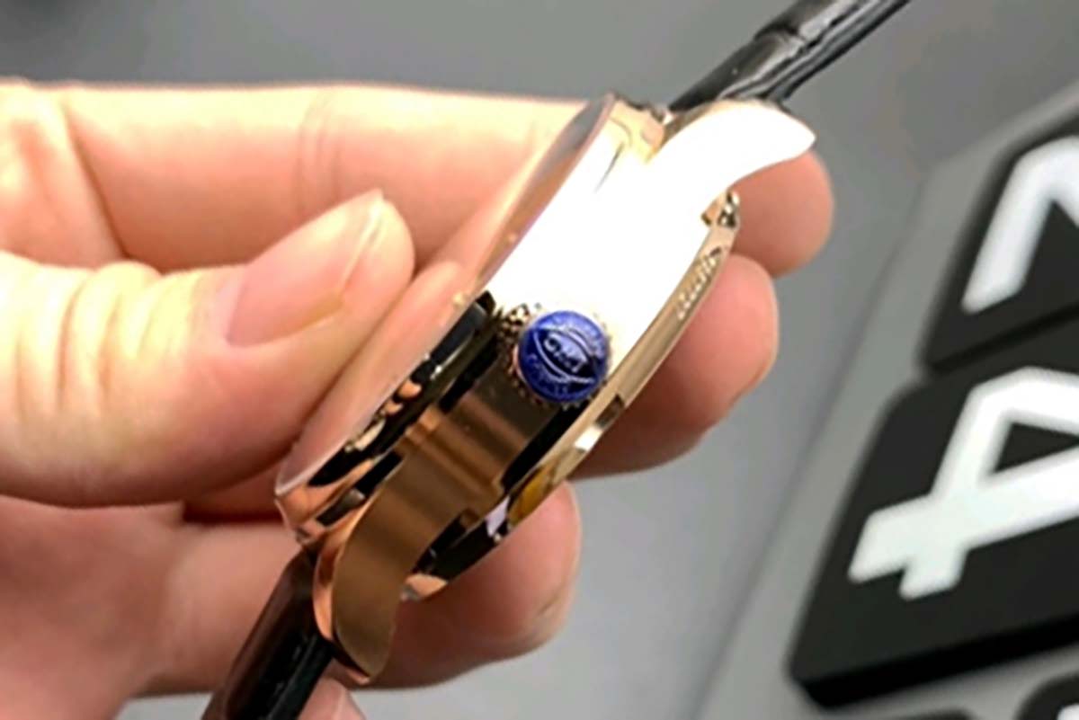 ZF厂万国葡七系列灰色字面玫金款式复刻腕表做工细节评测-品鉴ZF厂腕表