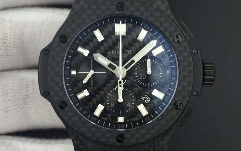 V6厂宇舶大爆炸碳纤维材质4100计时复刻腕表做工细节深度评测