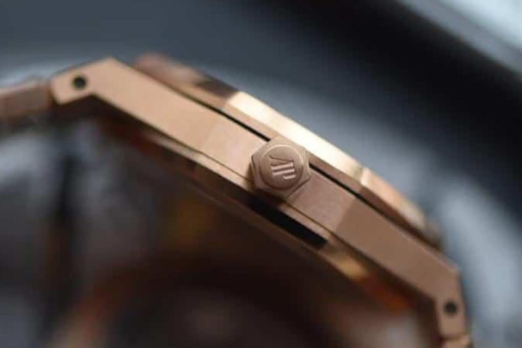 JF厂爱彼皇家橡树系列15400OR玫瑰金款黑面复刻腕表做工细节深度评测