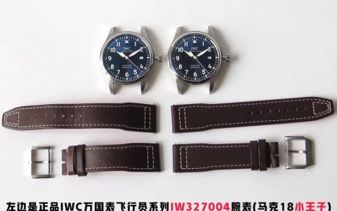 V7厂复刻版万国飞行员马克十八系小王子腕表对比正品图文评测