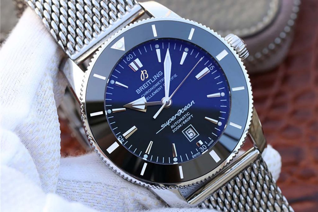 GF厂百年灵超级海洋陶瓷圈黑盘复刻表质量怎么样-GF复刻手表评测插图1
