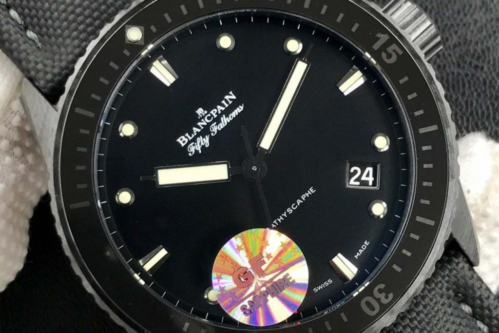 GF厂宝珀五十噚系列5000黑陶瓷复刻表深度评测-品鉴GF手表