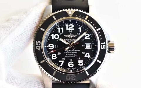 GF厂百年灵超级海洋二代V2版复刻腕表做工细节解析-GF手表评测