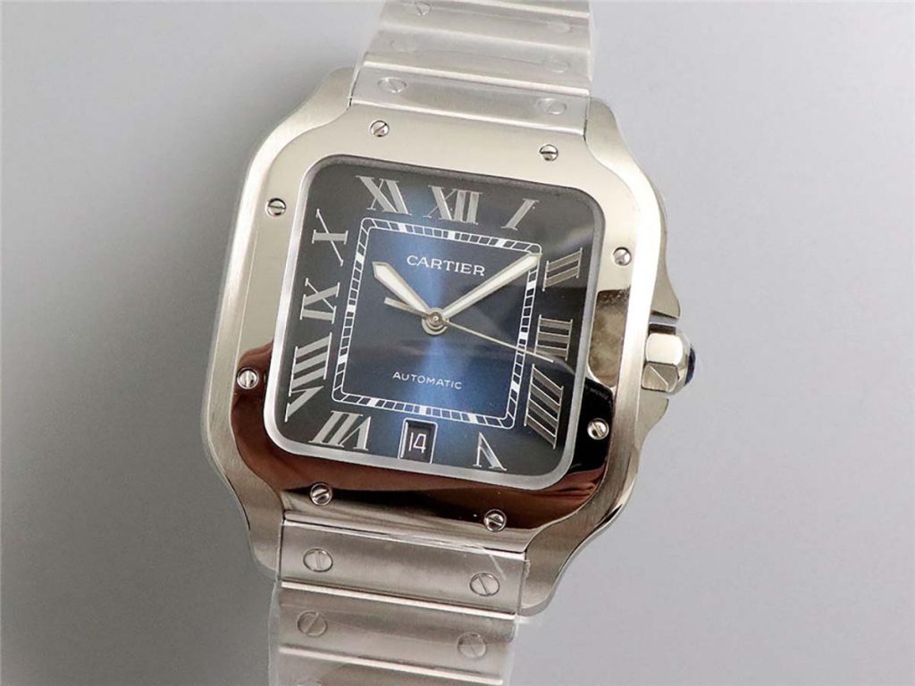 GF厂卡地亚山度士系列蓝盘WSSA0013腕表质量怎么样-GF手表插图