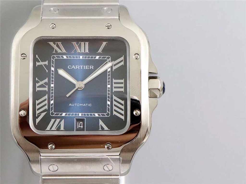 GF厂卡地亚山度士系列蓝盘WSSA0013腕表质量怎么样-GF手表插图1