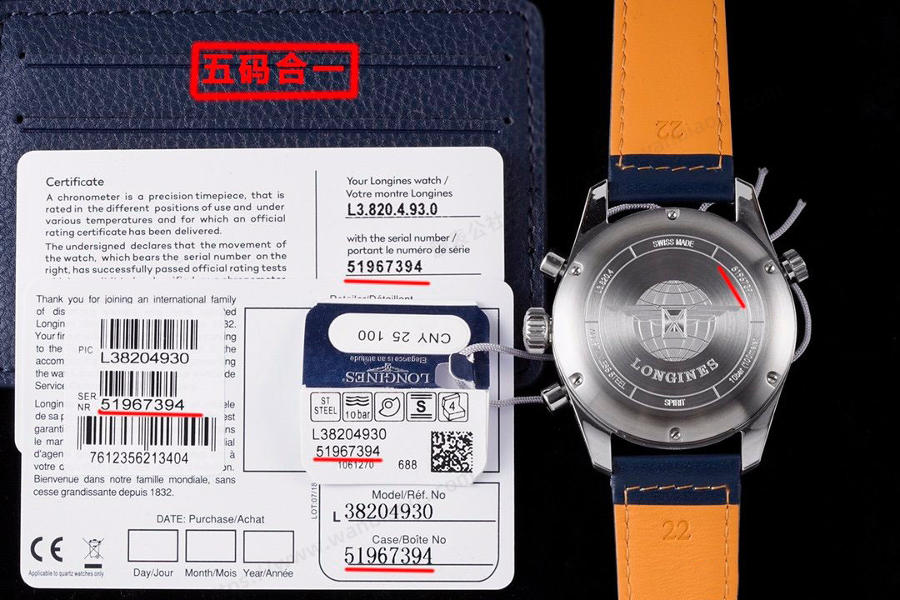 CF厂浪琴先行者系列计时款式腕表质量怎么样-CF手表评测