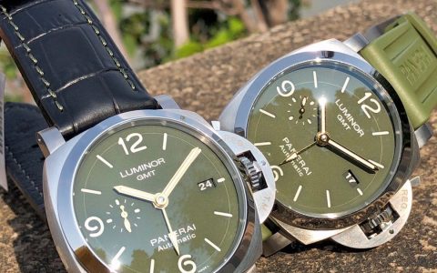 VS厂沛纳海pam1056军绿色腕表值得入手吗