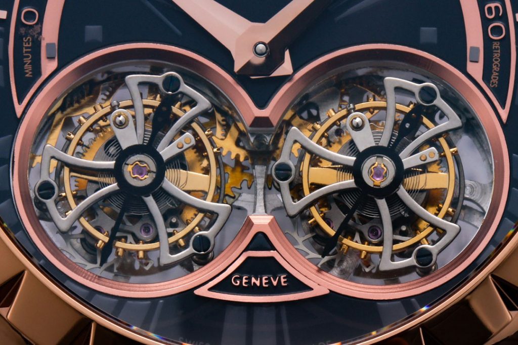 JB罗杰杜比王者系列双飞行陀飞轮腕表怎么样-机械之美
