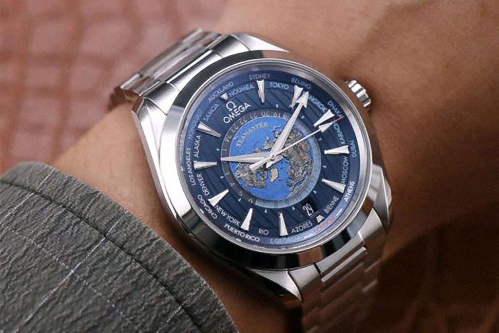 VS厂欧米茄海马150m世界时复制手表细节做工如何