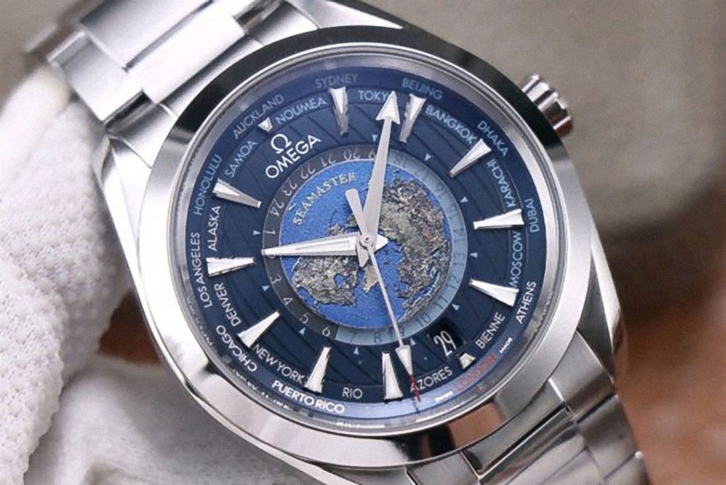 VS厂欧米茄海马150m世界时复制手表细节做工如何