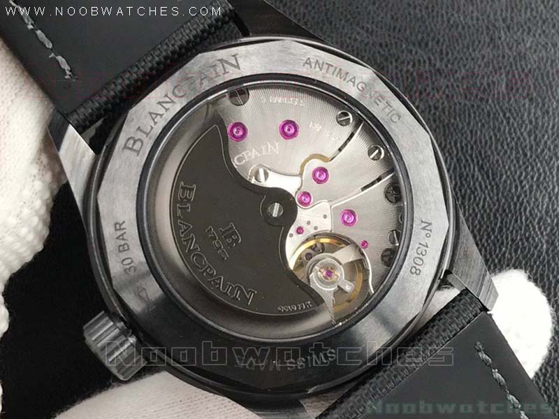 GF厂宝珀五十噚黑陶瓷材质复刻表怎么样-GF手表细评