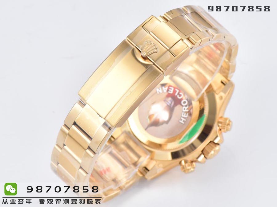 C厂Clean厂劳力士「黑金迪」复刻腕表质量如何-C厂迪通拿m116508-0008手表